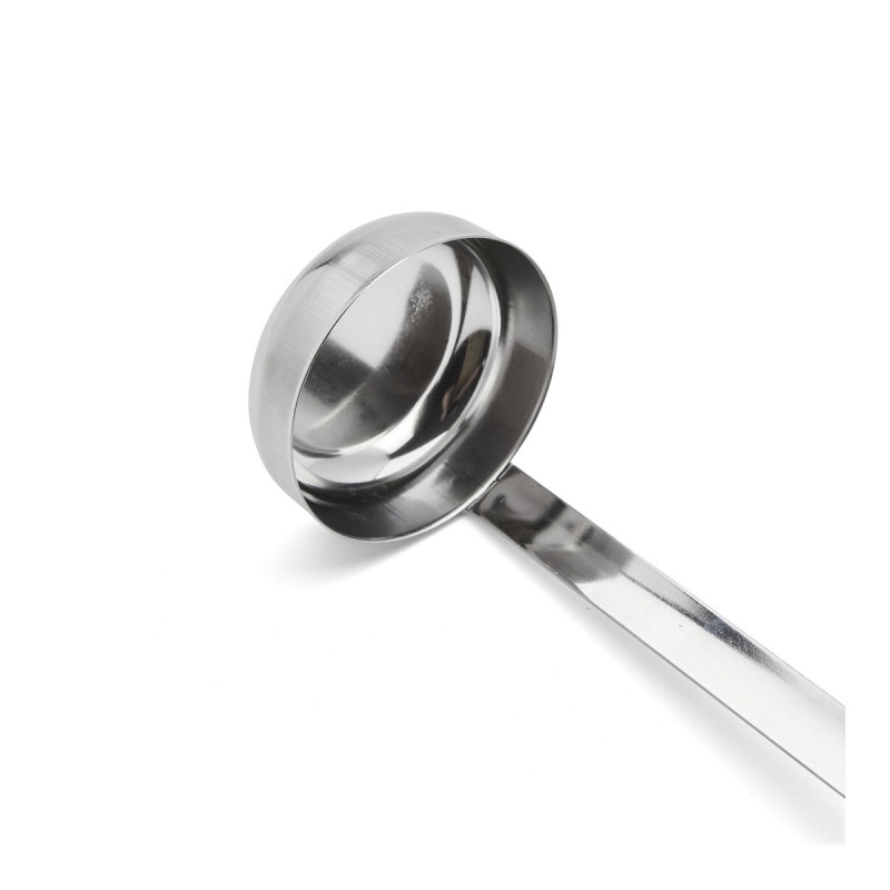 Louche à Fond Plat Inox pour Sauce Pizza 30 cm 15 cl - De Buyer