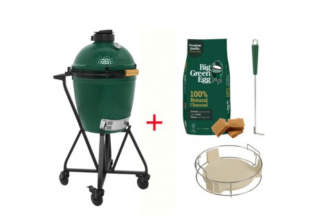 Starterspack IntEGGrated Nest Barbecue à Charbon Medium 38 cm 7 pcs - Big Green Egg