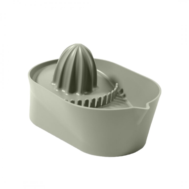 Oblo Presse Agrumes Manuel avec Réservoir 26 x 14 cm Vert Thym - Blim Plus
