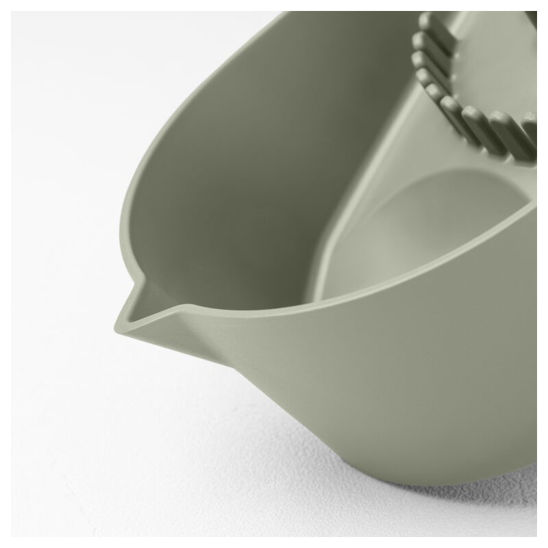 Oblo Presse Agrumes Manuel avec Réservoir 26 x 14 cm Vert Thym - Blim Plus