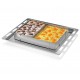 Cadre à Pâtisserie Rectangulaire Extensible Inox avec Séparateur  - Kuchenprofi