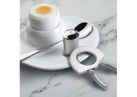 Ouvre-Oeuf En Acier Inoxydable - Casse-Oeuf Rapide Pour Oeufs à La Coque Et Crus