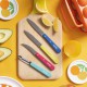 Coffret Les Essentiels Pop 80 3 Couteaux + Eplucheur Inox Manche en Bois - Opinel