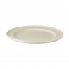 Kitchen Plat Keramisch Bord Glanzend Crèmewit Emaille 21 cm