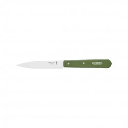 N°112 Couteau Office Lame en Inox 10 cm Manche en Bois Vert Kaki  - Opinel N°112 Couteau Office Lame en Inox 10 cm Manche en Bois Vert Kaki  - Opinel