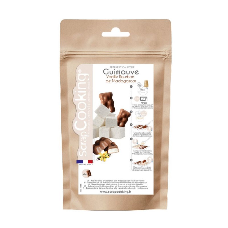Préparation pour Guimauve Marshmallow Vanille 160g - Scrapcooking