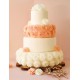 Fleurs Dahlias Comestibles en Azyme pour Déco Gâteau Blanc Rose Ø3 cm 5 Pcs - Scrapcooking