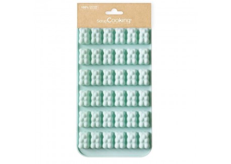 Moule Silicone Mini Bonbons 36 Oursons - Scrapcooking