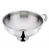 Entonnoir Confiture et à Bocal Inox Ø 13 cm