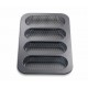 Moule 4 Mini Baguettes Perforé 18 cm - Kuchenprofi