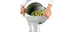 Passoire Egouttoir à Casserole Inox 33 cm 