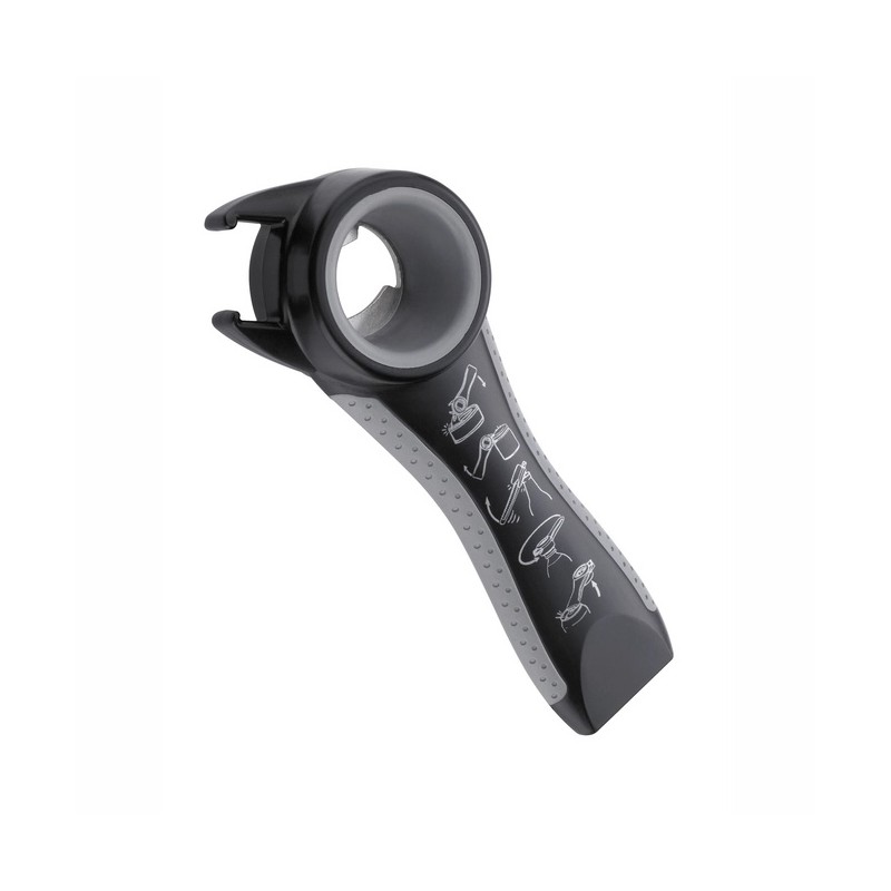 Aperto Ouvre Bouteille, Canette et Couvercle Universel 5 en 1 - Gefu