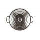 Signature 3 Provençaalse Sautépan in Glanzend RVS 30 cm 4,8 L met Deksel - Le Creuset