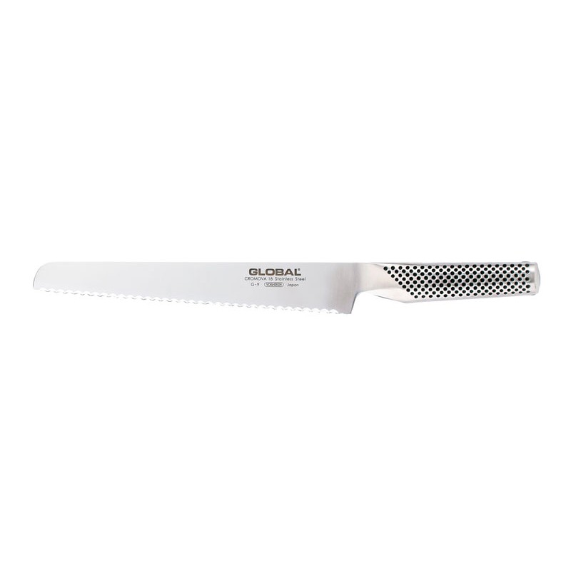 Global - G9 Couteau à Pain 22 cm - Les Secrets du Chef