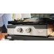Starterspack Plancha Gaz Signature Allure Fonte 260 Duo + Desserte  - Le Marquier