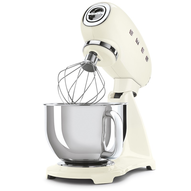Robot Patissier Sur Socle Blanc Creme SMF03CREU  - Smeg