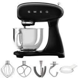 Robot Patissier Sur Socle Noir SMF03BLEU  - Smeg