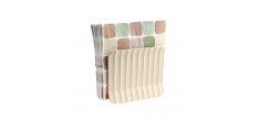 Paestum Arca Porte-Serviettes de Table Vertical 15x12x6 cm Beige Sable 