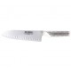 G80 Couteau Santoku Alvéolé 18 cm - Global