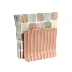 Paestum Arca Verticale Servethouder 15x12x6 cm Roze Terracotta - Blim Plus Paestum Arca Verticale Servethouder 15x12x6 cm Roze Terracotta - Blim Plus