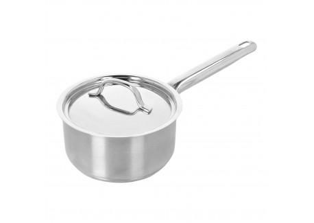 Resto 3 Poêlon Inox 16 cm 1,5 L avec Couvercle - Demeyere