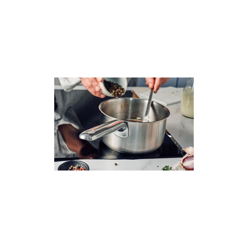 Resto 3 Poêlon Inox 16 cm 1,5 L avec Couvercle - Demeyere