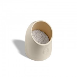 Main à Sel et Sel de Guérande Céramique 15,5 x 11 cm Argile Blanc Cassé  - Emile Henry