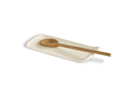 Rechthoekige Keramische Lepelhouder 23x10,5 cm Argile Gebroken Wit - Emile Henry