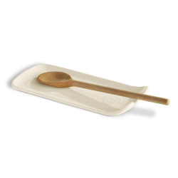 Rechthoekige Keramische Lepelhouder 23x10,5 cm Argile Gebroken Wit - Emile Henry Rechthoekige Keramische Lepelhouder 23x10,5 cm Argile Gebroken Wit - Emile Henry