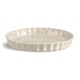 Plat à Tarte Rond Céramique 28x4 cm 1,4 L Argile Blanc Cassé  - Emile Henry