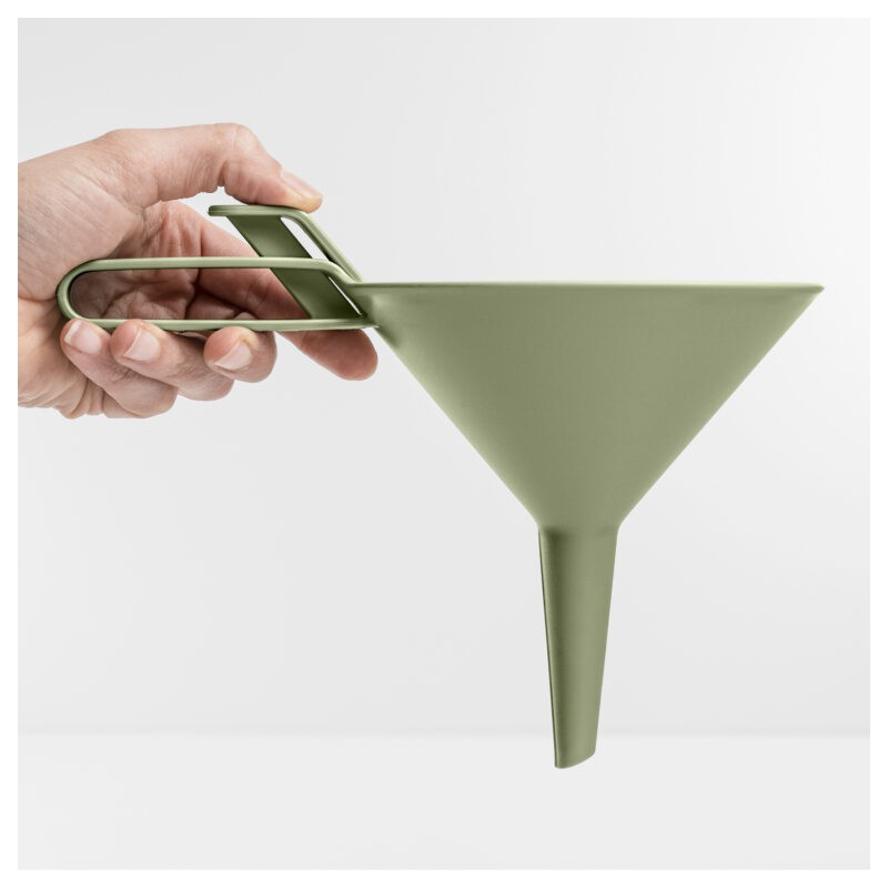 Dolina Entonnoir Doseur à Piston 21,5x15x16 cm Vert Thym - Blim Plus