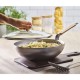 Mineral B Wok en Acier 28 cm avec Poignée en Bois - De Buyer