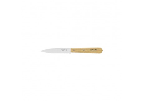 N°113 Cranté Universeel Mes Fijn Getand Lemmet RVS 10 cm - Opinel