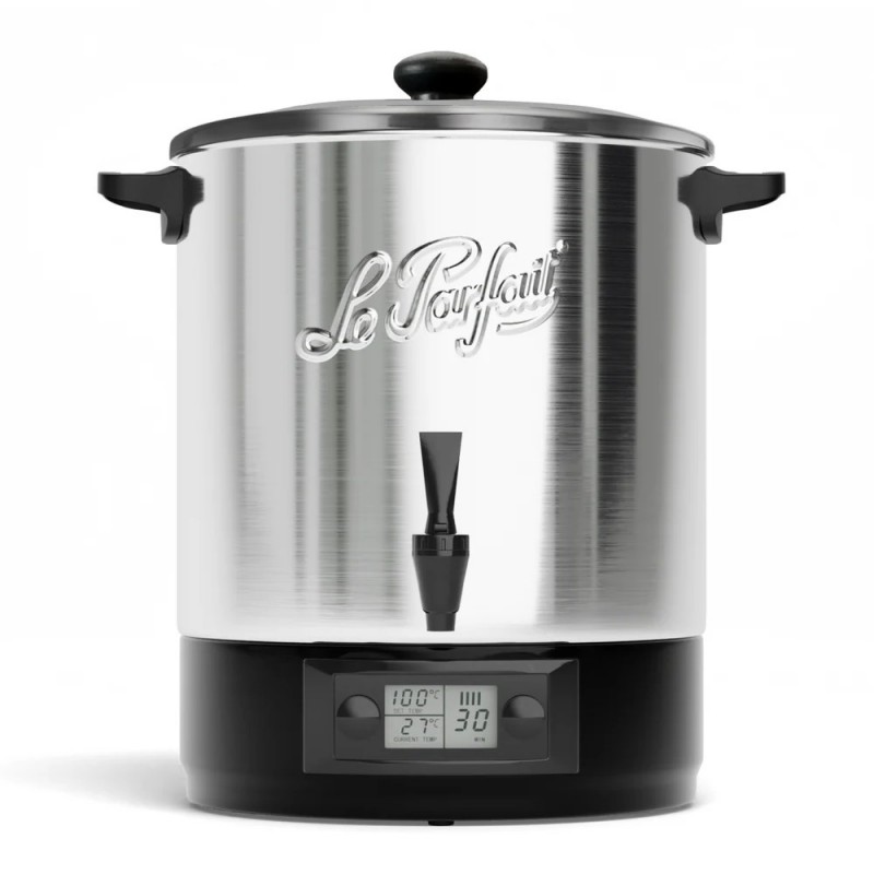 Stérilisateur Inox à Bocaux Electrique et Automatique 23L avec Minuterie - Le Parfait