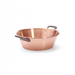 Koperen Jamkom met Handvatten 38 cm 9L - De Buyer Koperen Jamkom met Handvatten 38 cm 9L - De Buyer