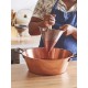 Bassine à Confiture en Cuivre avec Poignées 38 cm 9L - De Buyer