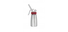 Siphon de Cuisine Inox 25 cl Gourmet Whip Plus + 3 Douilles