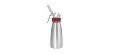 Siphon de Cuisine Inox 50 cl Gourmet Whip Plus + 3 Douilles