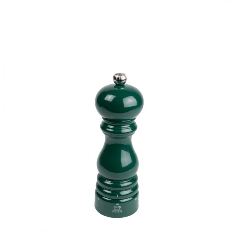 Paris Rama Moulin à Sel 18 cm Laqué Vert Forêt U'Select Zirlion - Peugeot