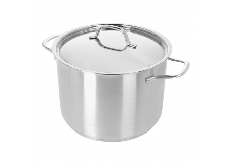 Resto 3 RVS Steelpan 16 cm 1,5 L met Deksel - Demeyere