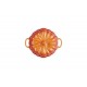 Mini keramische pompoen ovenschotel 35 cl Vulkanisch Oranje - Le Creuset