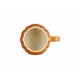 Mug XL Citrouille avec Couvercle en Céramique 40 cl Orange Volcanique  - Le Creuset