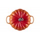 Cocotte Faitout Fonte Citrouille 2,5 L Orange Volcanique (28 cm)  - Le Creuset