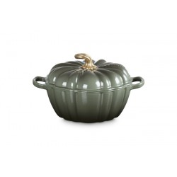 Gietijzeren Cocotte Pompoen 3,7 L Tijmgroen (24 cm)