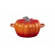 Cocotte Fonte Citrouille 3.7 L Orange Volcanique (24 cm)  - Le Creuset