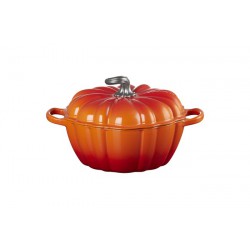 Gietijzeren Cocotte Pompoen 3,7 L Vulkanisch Oranje (24 cm)