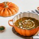 Gietijzeren Cocotte Pompoen 3,7 L Vulkanisch Oranje (24 cm) - Le Creuset