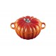 Cocotte Fonte Citrouille 3.7 L Orange Volcanique (24 cm)  - Le Creuset