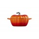 Gietijzeren Cocotte Pompoen 3,7 L Vulkanisch Oranje (24 cm) - Le Creuset