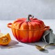 Cocotte Fonte Citrouille 3.7 L Orange Volcanique (24 cm)  - Le Creuset